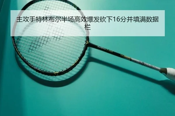 主攻手特林布尔半场高效爆发砍下16分并填满数据栏